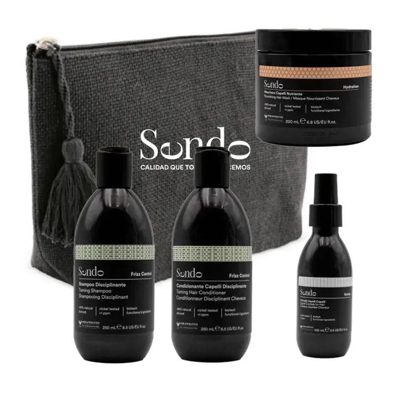 Sendo Frizz Routine für krauses Haar