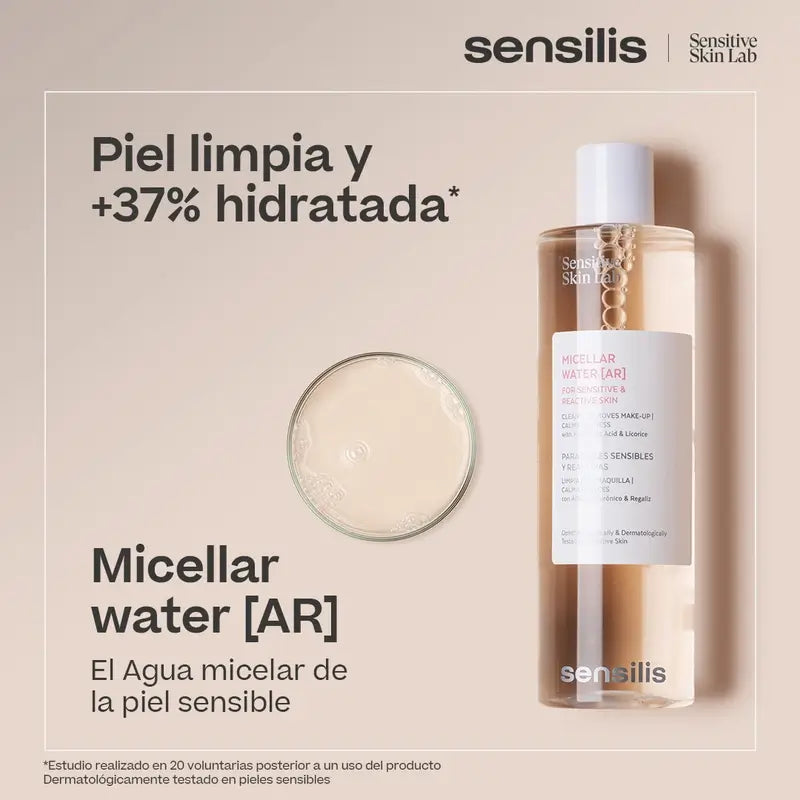 Sensilis Micellar Water [Ar] Empfindliche und reaktive Haut 400 ml