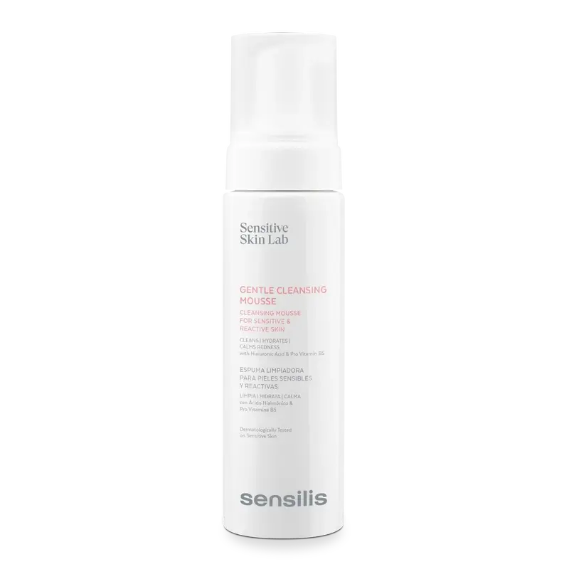 Sensilis Gentle Cleansing Mousse für empfindliche und reaktive Haut 200 ml