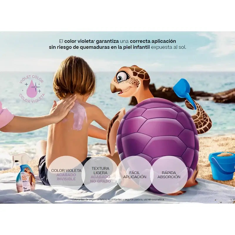 Sensilis Lotion Spray Spf50+ Pädiatrie, 200 ml