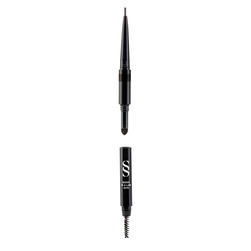 Sensilis Makeup Augenbrauenfüller-Stift 3 In 1 04 Espresso 0,5 gr