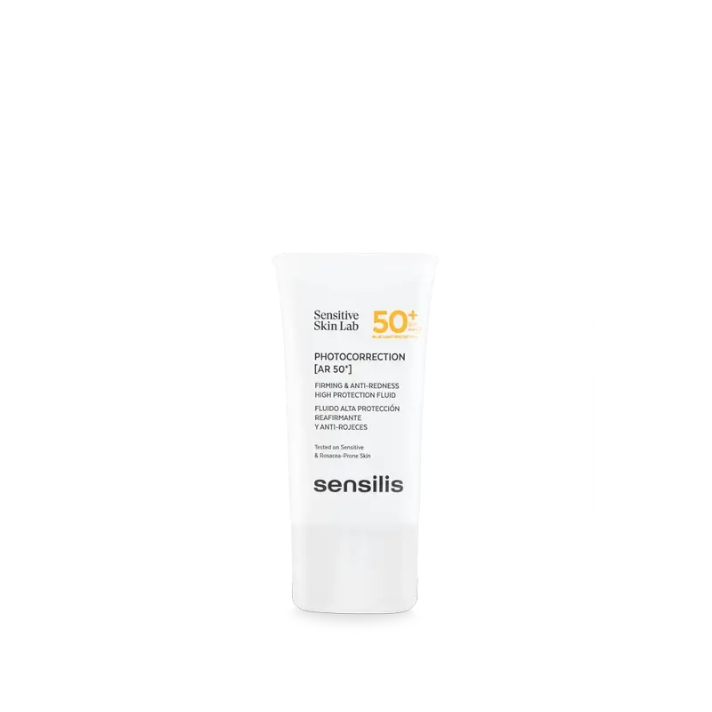 Sensilis Photokorrektur [Ar SPF 50+] Straffendes und Anti-Rötungen Fluid 40 ml