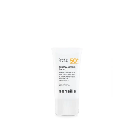 Sensilis Photokorrektur [Ar SPF 50+] Straffendes und Anti-Rötungen Fluid 40 ml