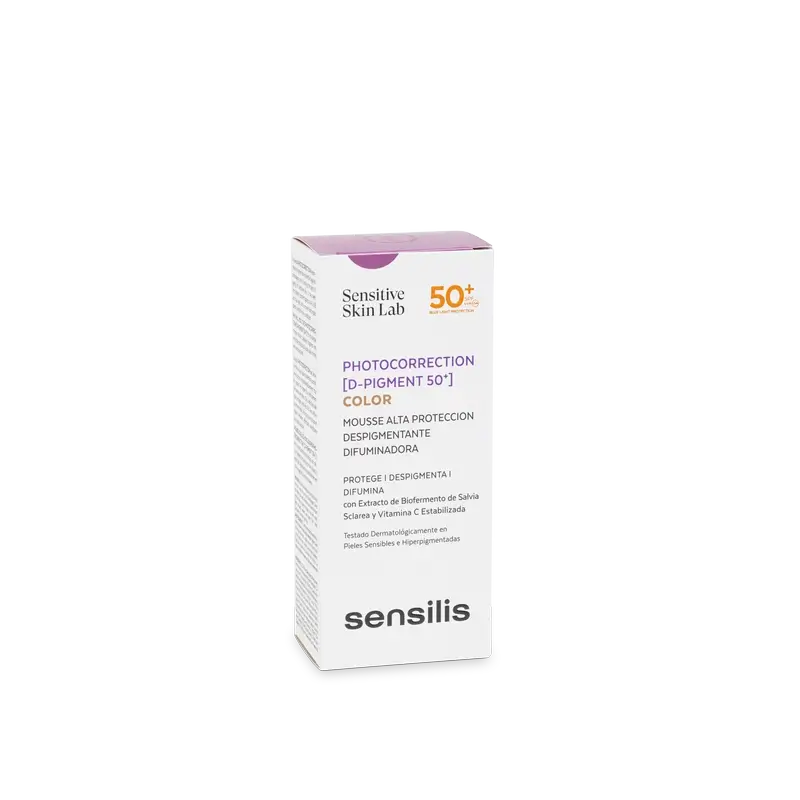 Sensilis Photokorrektur [D-Pigment 50+] Farbdepigmentierende Mousse 40 ml