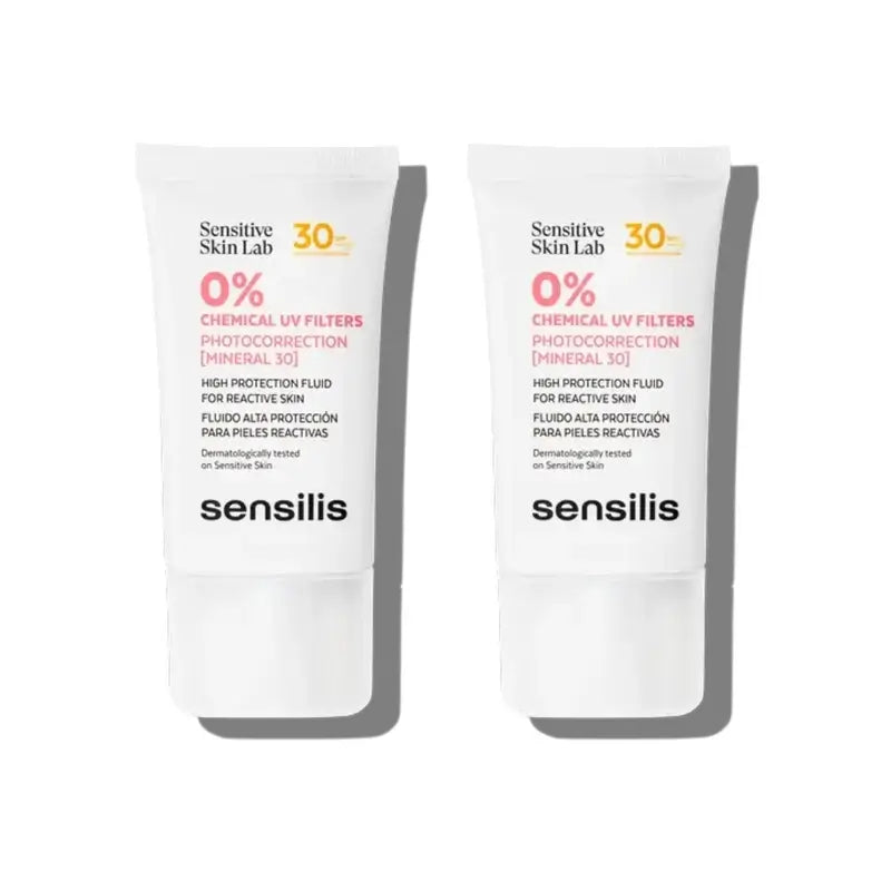Sensilis Photokorrektur Mineral Spf30, 2X40 Ml