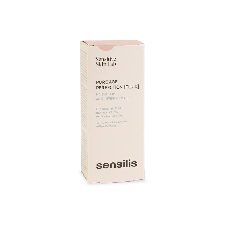 Sensilis Pure Age Perfection Make-up & Behandlung 30 ml - 04 Pêche Doré