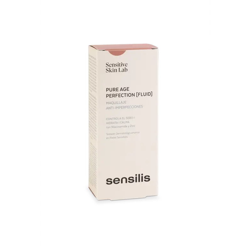 Sensilis Pure Age Perfection Make-up & Behandlung 30 ml - 05 Pêche Rosé
