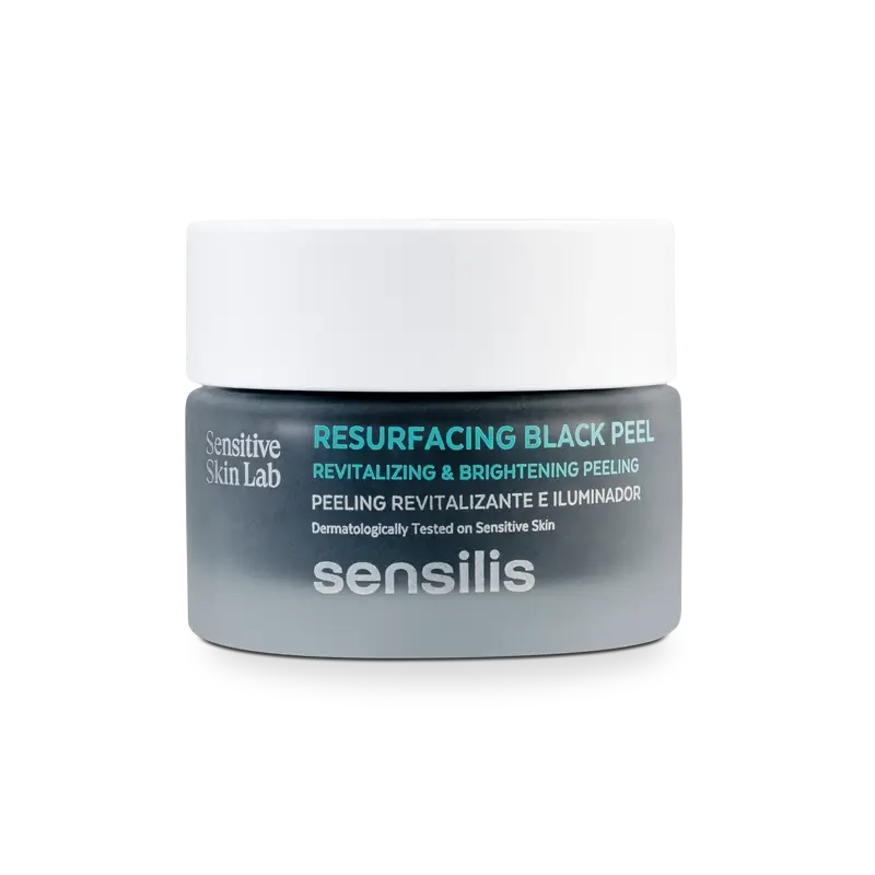 Sensilis Resurfacing Black Peel Revitalisierendes und aufhellendes Peeling 50 ml