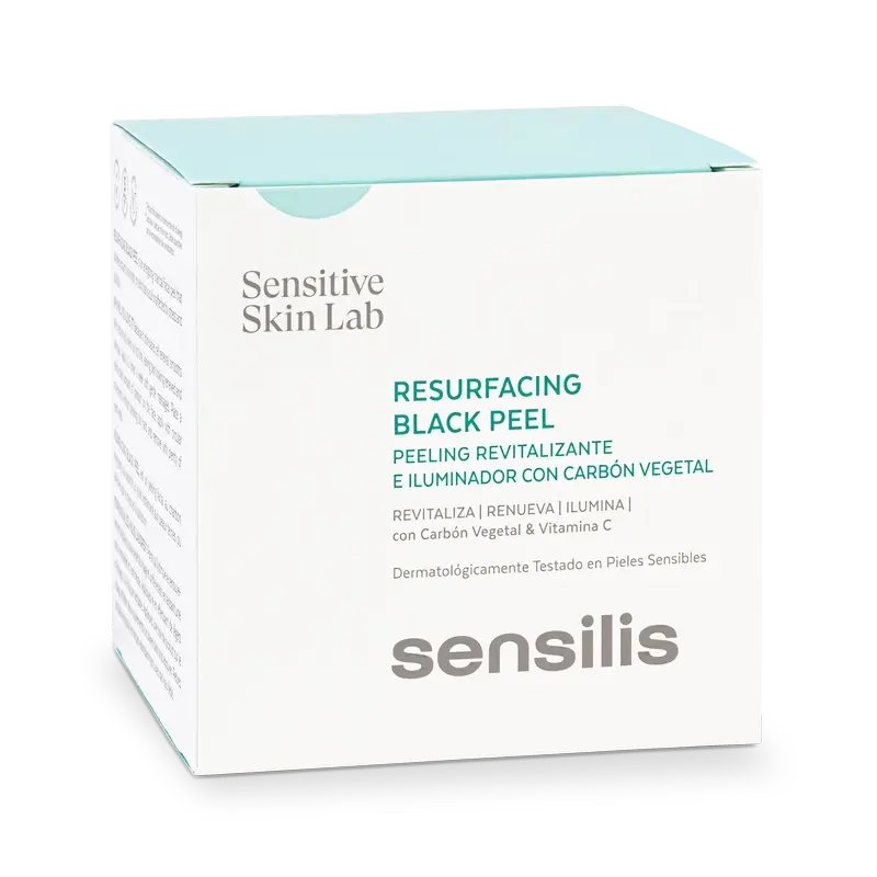 Sensilis Resurfacing Black Peel Revitalisierendes und aufhellendes Peeling 50 ml