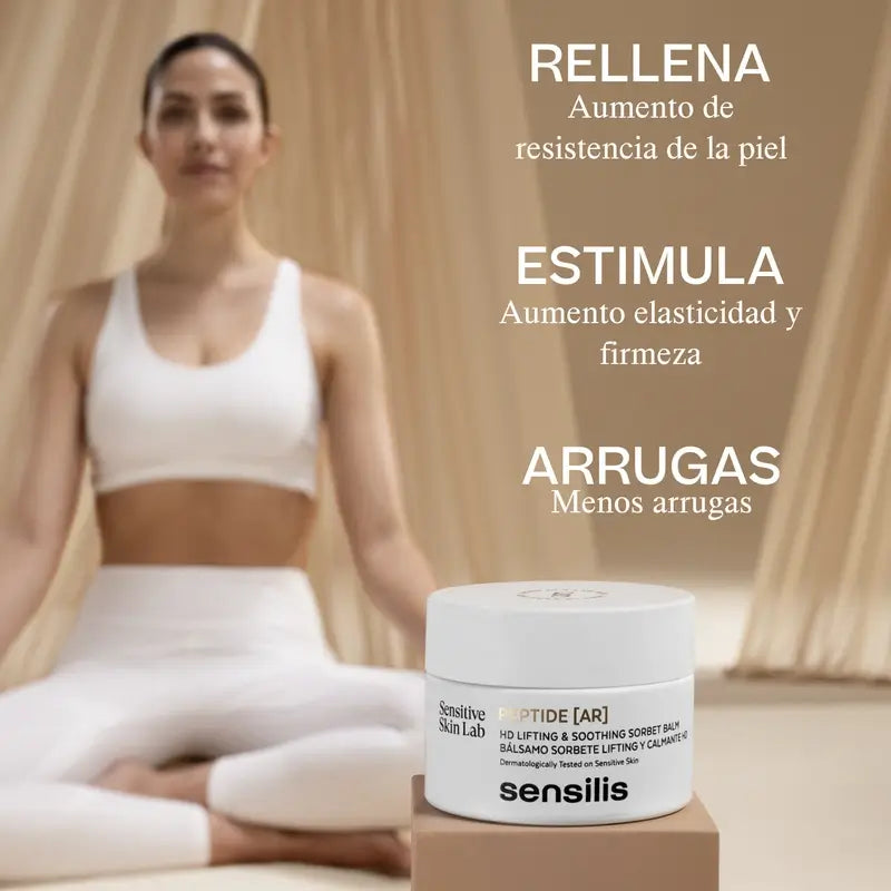 Sensilis Sensilis Peptide [Ar] Lifting Effect Sorbet Cream Normale & Mischhaut, 50 ml