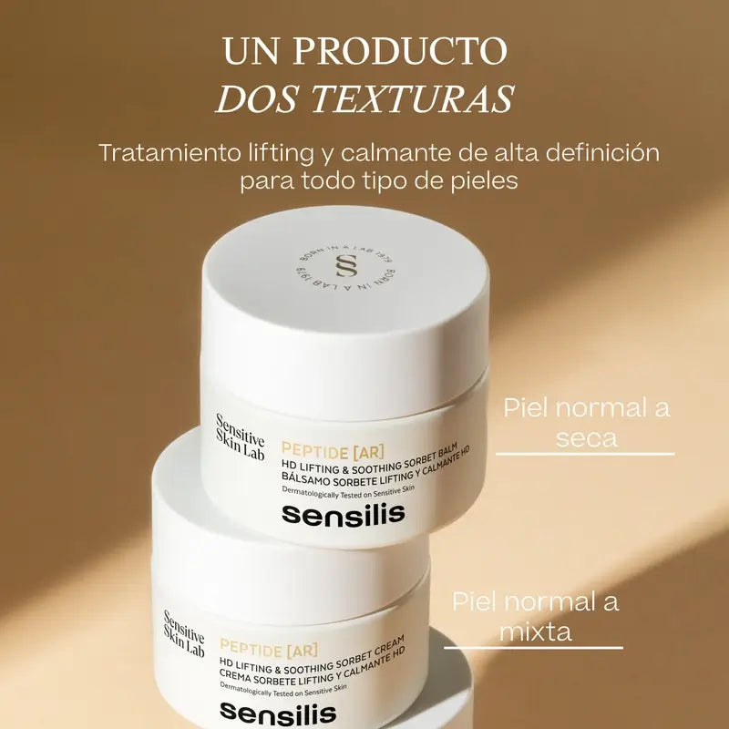 Sensilis Sensilis Peptide [Ar] Lifting Effect Sorbet Cream Normale & Mischhaut, 50 ml