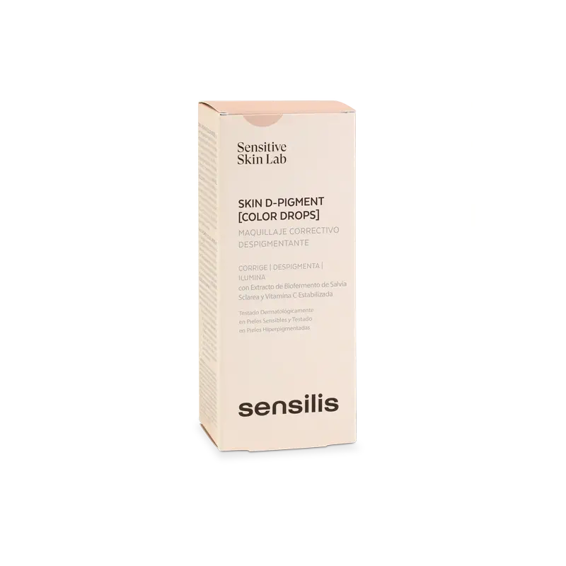 Sensilis Skin D-Pigment Beige Depigmentierender Make-up-Korrektor, 30 ml