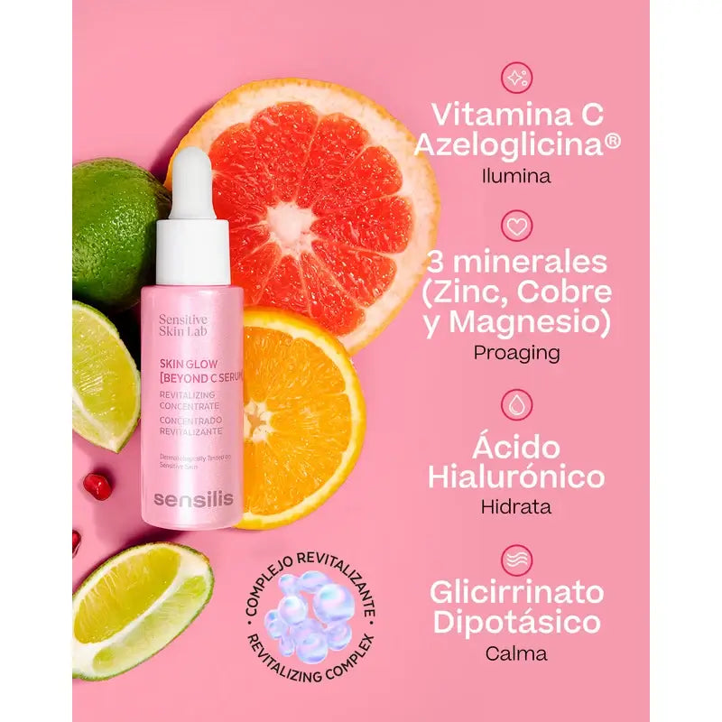 Sensilis Skin Glow Beyond-C Revitalisierendes Serum 30Ml