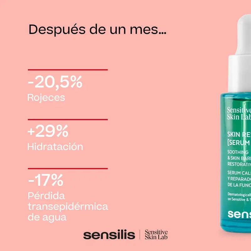 Sensilis Skin Rescue Sos Beruhigendes und restrukturierendes Serum, 30 ml