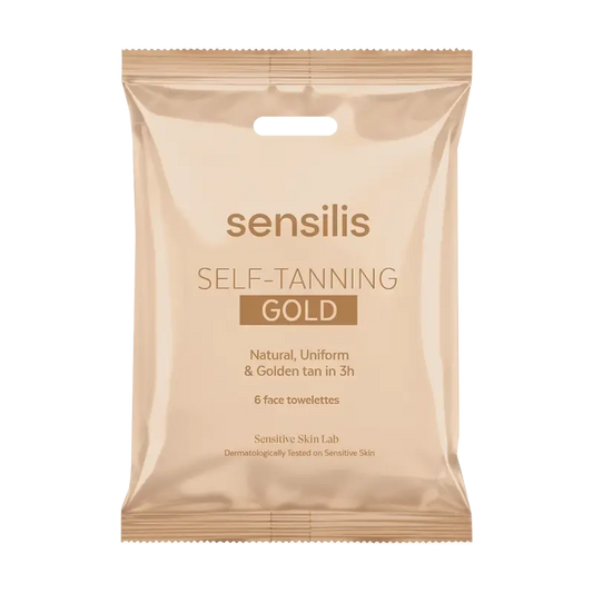 Sensilis Sun Selbstbräunungstücher - Gold , 6 Stück