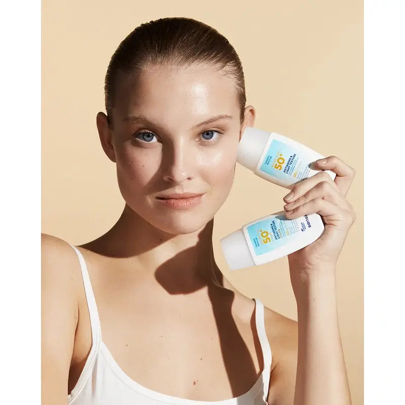 Sensilis Water Fluid SPF 50+ Anti-Ageing Ultra Fluid mit Hyaluronsäure und Schisandra Chinensis, 40 ml