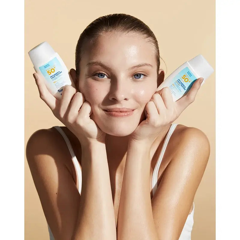 Sensilis Wasser Fluid SPF 50+ Anti-Ageing Fluid mit Farbe, 40 ml