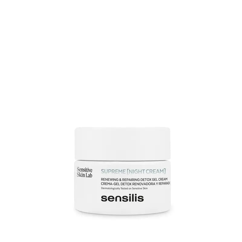Sensilis Supreme Erneuernde & Reparierende Detox-Nachtcreme , 50 ml