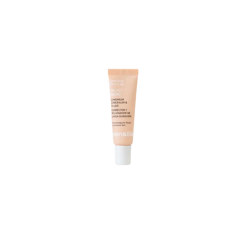 Sensilis Velvet Skin Langanhaltender Flüssig-Concealer mit hoher Deckkraft 01 Light 7 ml
