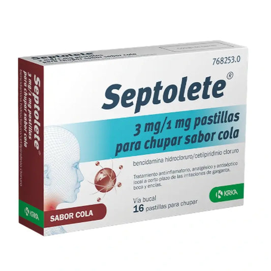 Septolete 3 Mg/1 Mg, 16 Tabletten