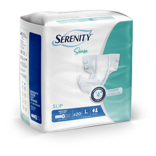 Serenity Slip Large Night, 80 Stück.