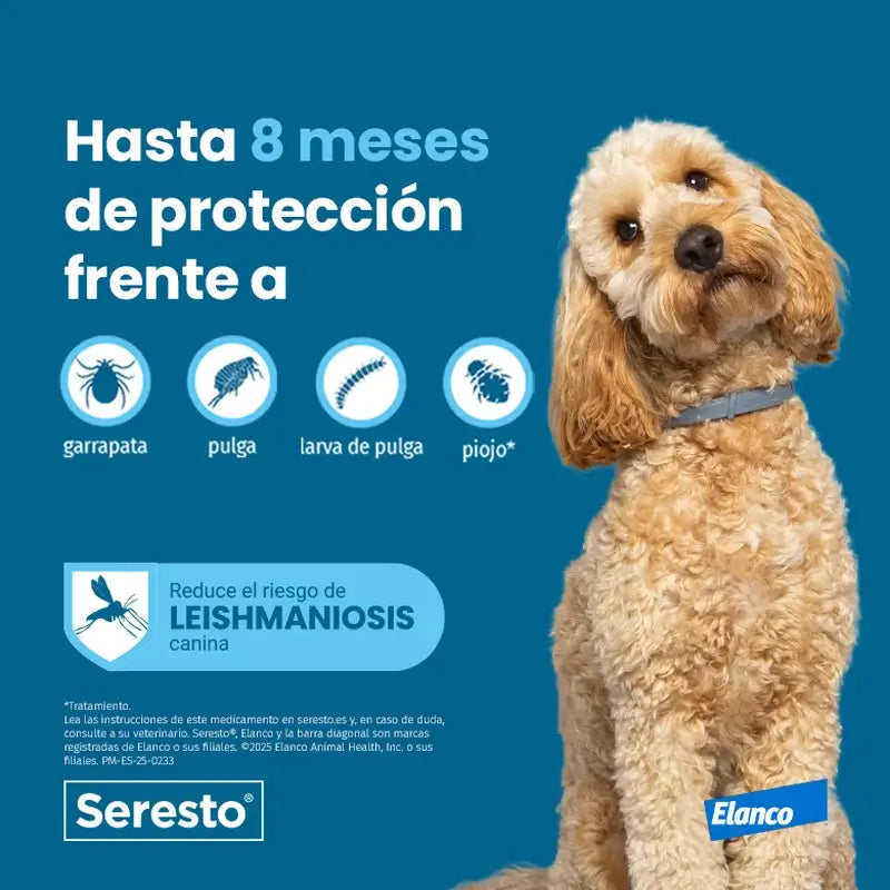 Seresto Hundehalsband +8Kg Large Pack 2 Stück