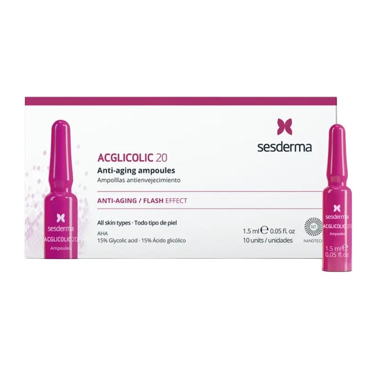 Sesderma Acglicolic Classic, 10 Ampullen x 1,5 ml