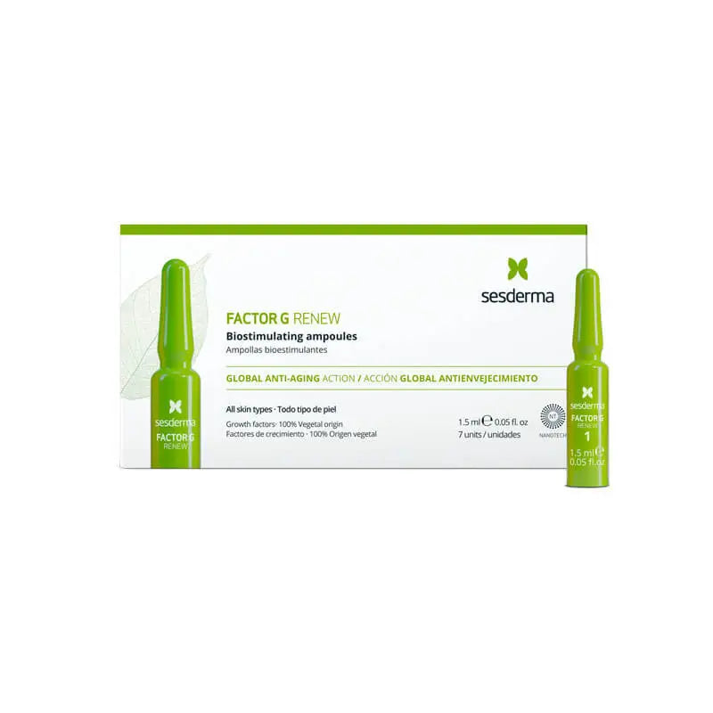 Sesderma Faktor g erneuern biostimulierende Ampullen 7 Ampullen x 1,5 ml