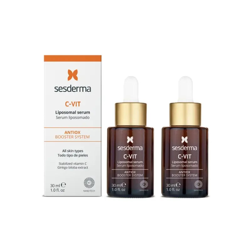 Sesderma Pack Sesderma C-Vit Liposomales Gesichtsserum, 2X30 Ml