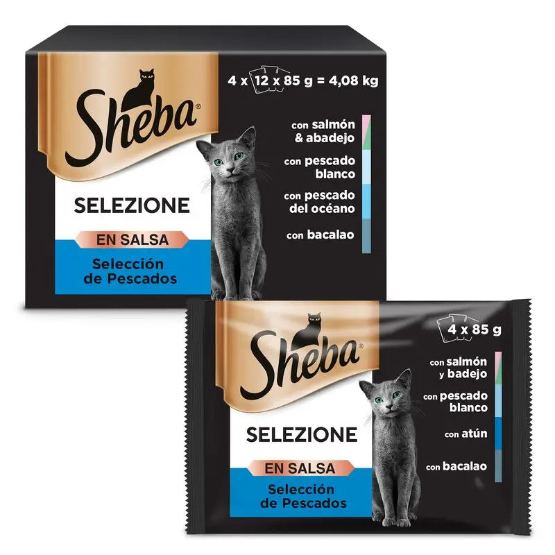 Sheba Multipack Delicatezze Fisch 4X12X85Gr