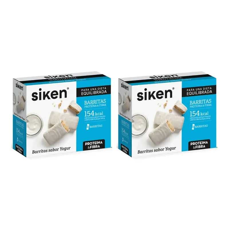 Siken Joghurt-Geschmacksersatz-Riegel, 2X8 Einheiten
