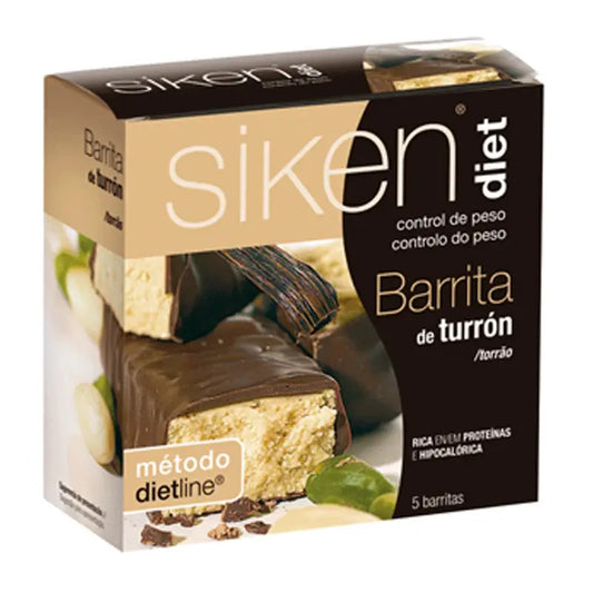 Siken Diet Barrita Turrón 5 units