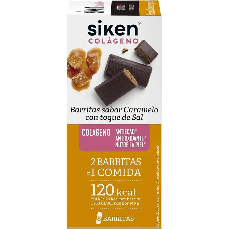 Siken Ersatz Kollagen Barrita Caramelo , 8 Einheiten