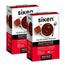 Siken Brownie-Custard-Ersatz, Packung mit 2 x 6 Beuteln