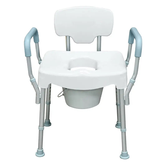 Dusch- und Toilettenstuhl XL mit Armlehnen