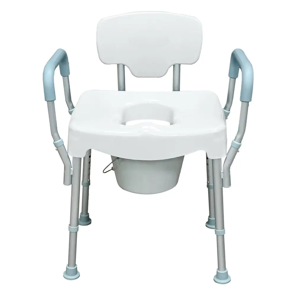 Dusch- und Toilettenstuhl XL mit Armlehnen