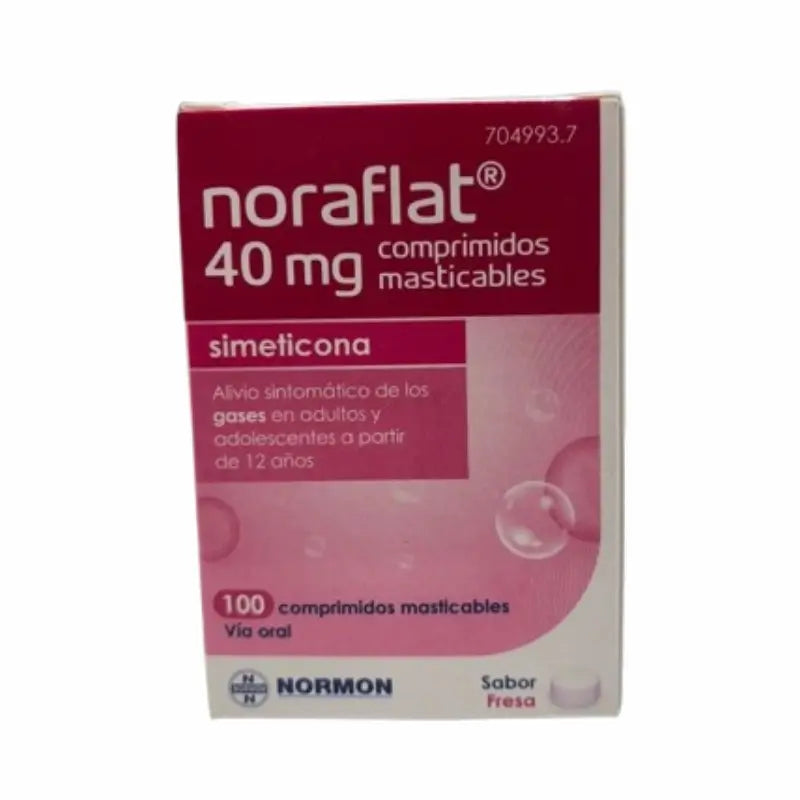 Simethicon Normon 40 mg, 100 Kautabletten