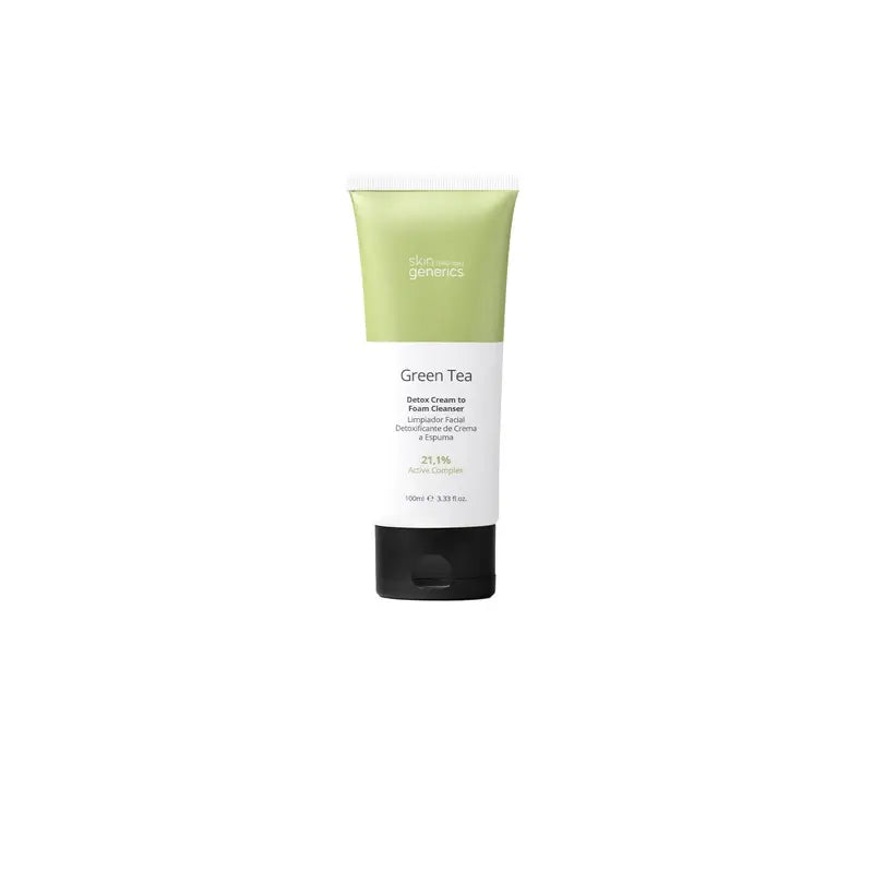 Skin Generics Grüner Tee Creme-Schaum-Reinigungsmittel 20,1%.