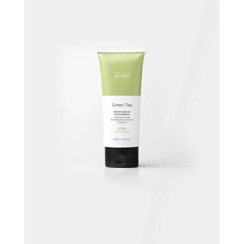 Skin Generics Grüner Tee Creme-Schaum-Reinigungsmittel 20,1%.
