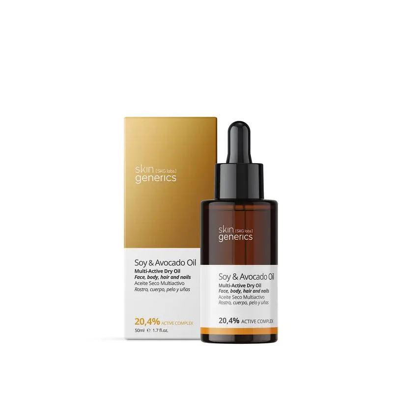 Skin Generics Multiactive Dry Oil Soja- & Avocadoöl 20,4% , 50 ml