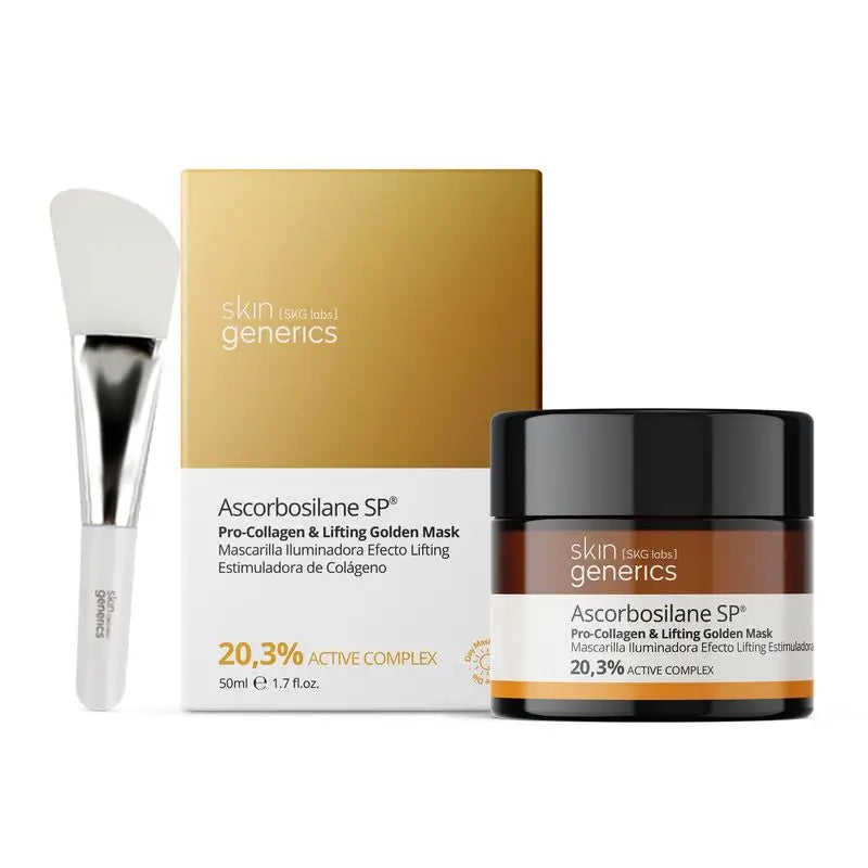 Skin Generics Procollagen & Lifting Golden Mask Ascorbosilane Sp 20,3% Aktivkomplex, 50 ml