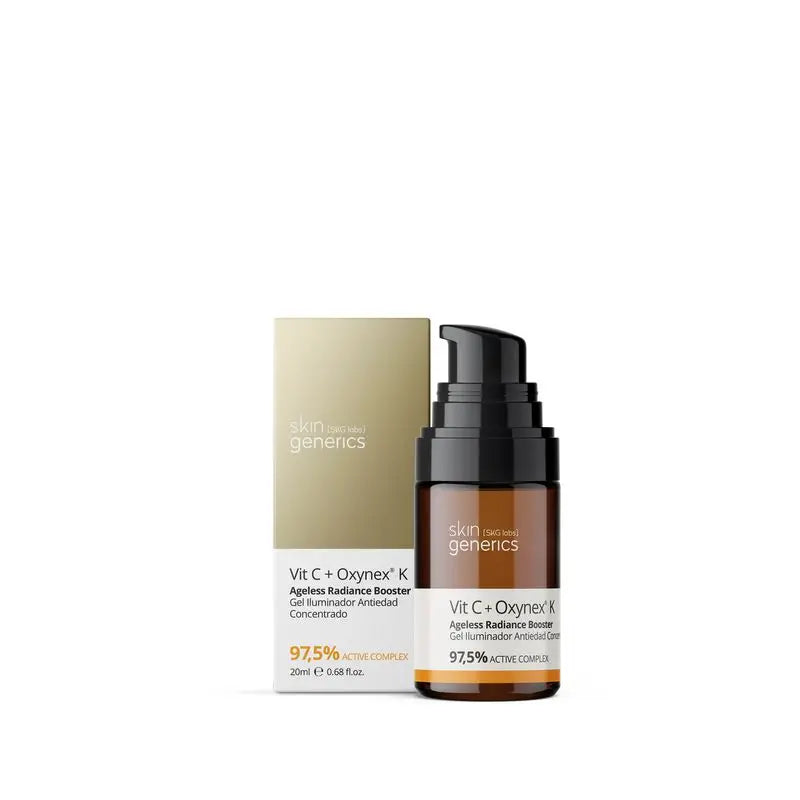Skin Generics Vit C + Oxynex K Anti-Aging Aufhellendes Gel-Konzentrat, 20 ml