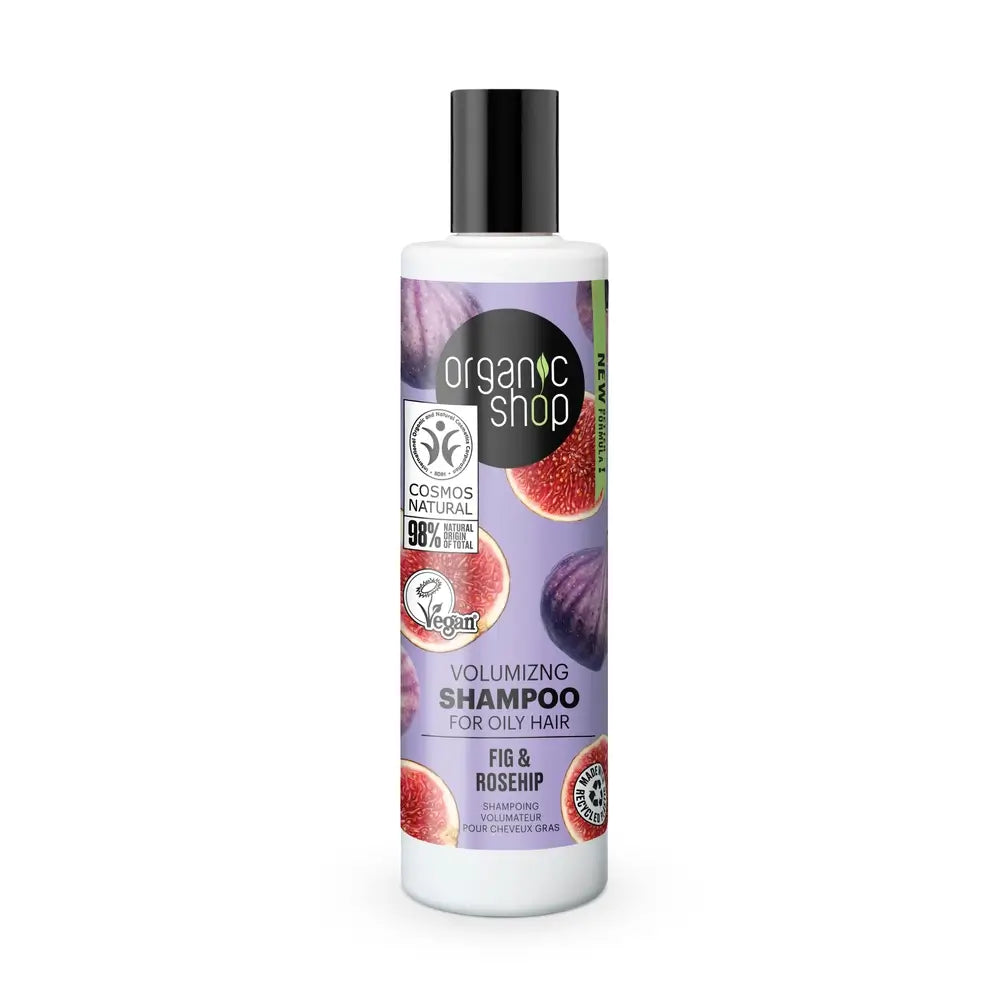 Skin Super Good Volumising Shampoo für fettiges Haar Bioladen Feige & Hagebutte, 280 Ml