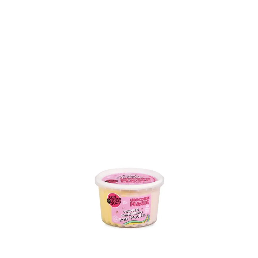 Skin Super Good Moisturising Body Mousse With Shimmer Unicorn Magic. Sei einhornig, 250 ml