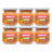 Smileat Bio Himbeere & Pfirsich Fruchtglas, Packung 6 x 130 Gr