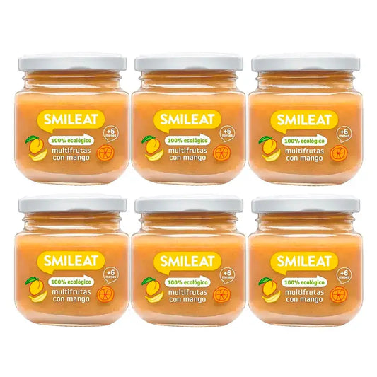 Smileat Multifruits mit Mango, 6x130 Gr