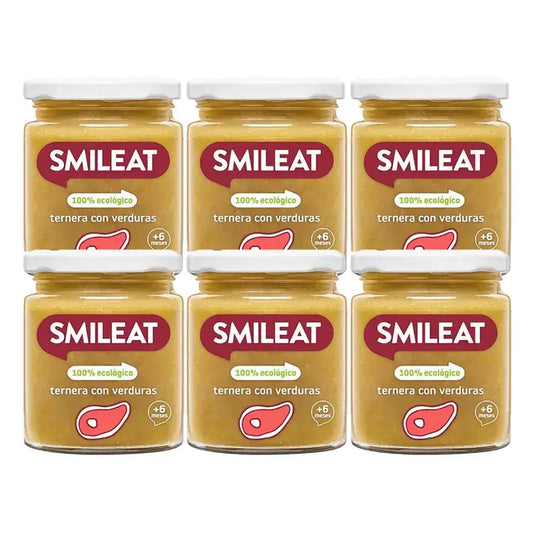 Smileat Rindfleisch-Gemüse-Törtchen, Packung 6 x 230 Gr