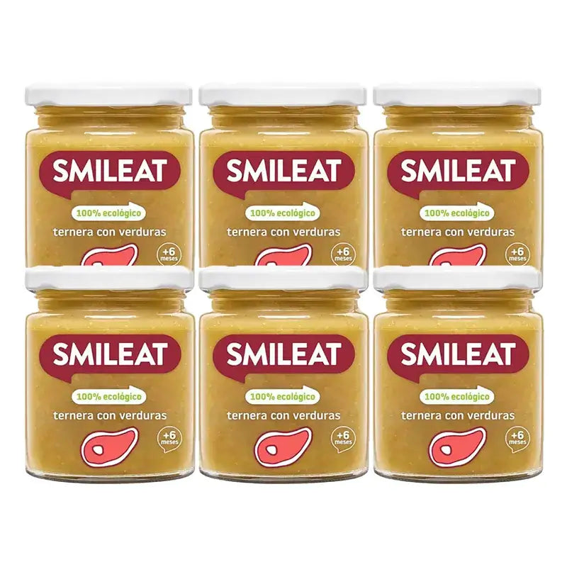 Smileat Rindfleisch-Gemüse-Törtchen, Packung 6 x 230 Gr
