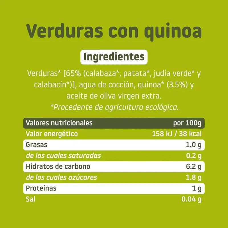 Smileat Bio-Snack mit Gemüse und Quinoa, 6x230g