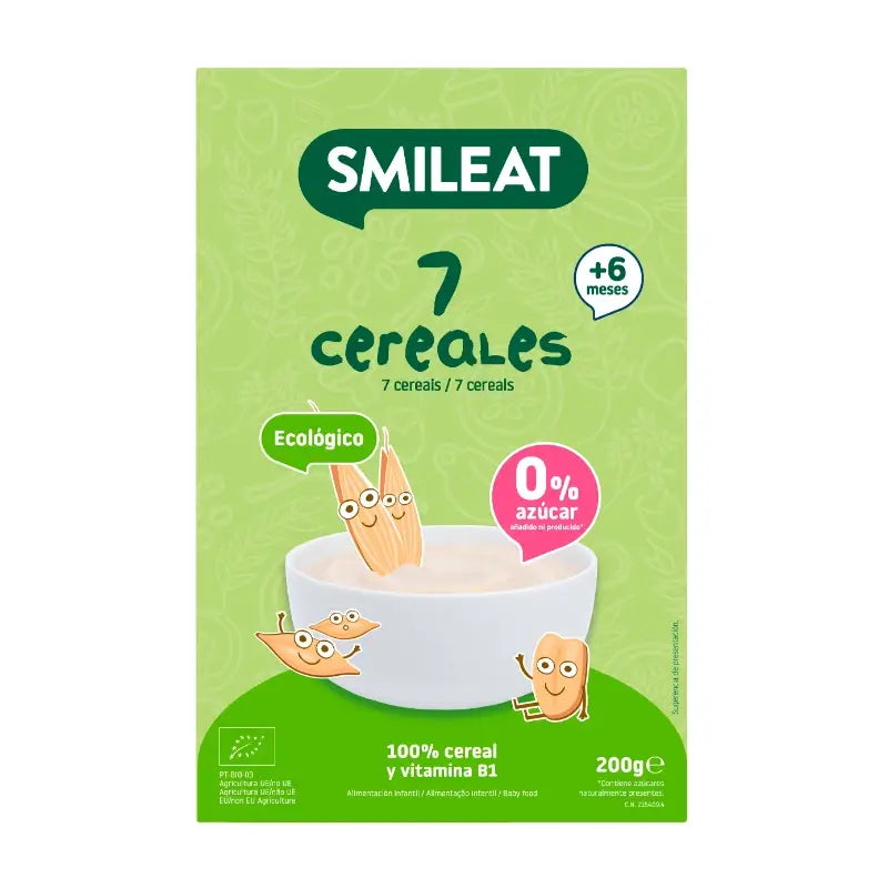 Smileat 7-Korn-Brei, Bio, 200 g